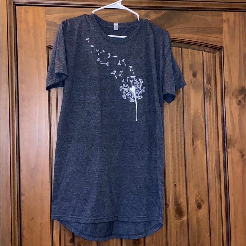 Long Tee, wishing flower top